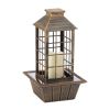 LANTERN TABLETOP FOUNTAIN (INCL. PUMP)