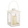 White Lantern - Decorative Candle Holder for Home Decor and Events