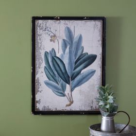 Botanical Wall Decor (Plant: Rubber Plant)