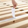 Solid Wood Platform Bed Frame in Natural Wooden Finish